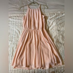 Pink Halter Neck Dress (Francesca’s)